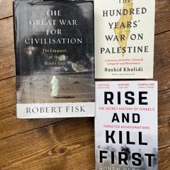 Middle East History & Geopolitics: Fisk, Khalidi and Bergman