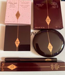 Charlotte Tilbury luxury palette of pops pillow talk swish Pop blusher classic  brand new