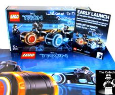 LEGO Ideas TRON Legacy Set 21314 Signed By Brick Bros UK With Poster And Postcard From Leicester Square Signed By Designers BrickBros UK Pre 31st Release Early Launch