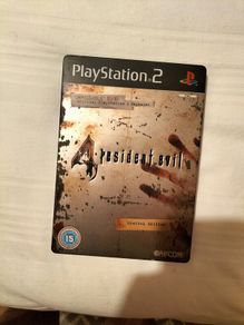 Resident Evil 4 collectors tin Steelbook PS2 PlayStation
