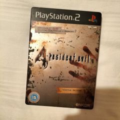 Resident Evil 4 collectors tin Steelbook PS2 PlayStation