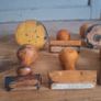Vintage French Wooden Stamp Handles Image 3