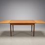 Elegant Mid-Century Danish Teak Extending Dining Table Image 4