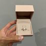 0.50ct Natural Diamond Ring 14k White Gold Ring Image 4