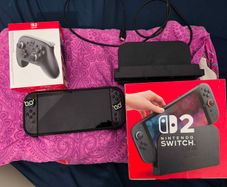Nintendo Switch 2 Bundle, Boxed + Pro Controller + dbrand Grip