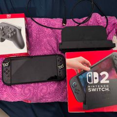 Nintendo Switch 2 Bundle, Boxed + Pro Controller + dbrand Grip