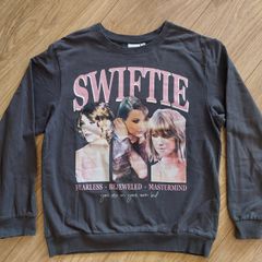 Girls sweatshirt with Taylor Swift - size 11-12 years