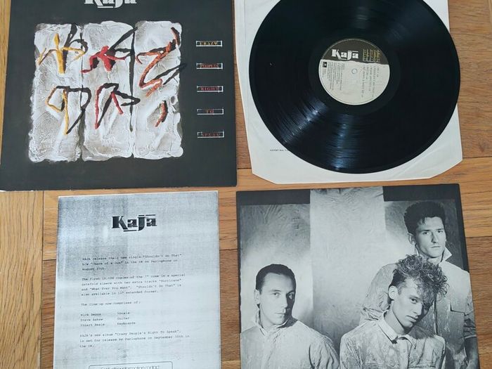 Kaja - Crazy Peoples Right To Speak LP