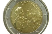San Marino 2 Euro National Regular Coin 2026. Uncirculated.