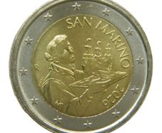 San Marino 2 Euro National Regular Coin 2026. Uncirculated.