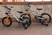 kids bike with lights new in