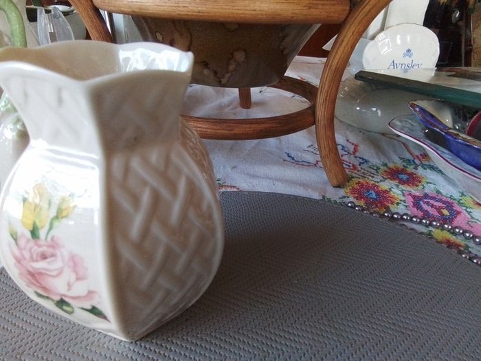 Belleek Small Lattice Vase