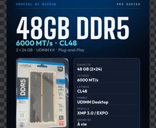 Ddr5 6000hz New Pro Crucial  48gb