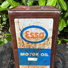 Vintage Esso 20L Oil Tin