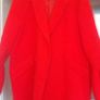 Red Ladies Coat Image 2