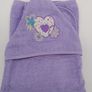Baby Bath Towel Purple Image 3