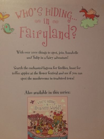 Who's Hiding in Fairyland Children's book
