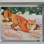 Red fox -oil paint - framed Image 2
