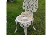 Cast Iron Chair Ornate  Style H H64