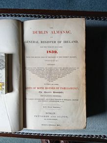 The Dublin almanac and general register of Ireland for 1839
