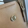 Tommy Hilfiger beige light brown camel coloured laptop bag Image 3