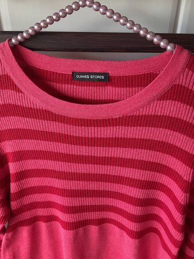 jumper hollister inspired 100% cotton striped jumper size 14/16