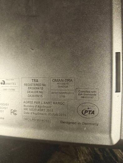 Porsche Rear Seat Entertainment Tablet