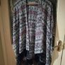Dunne Stores, bohemian-style fringe kimono. Image 2