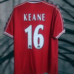 Man Utd  ( Retro / Keane 16 ) Jersey, Size : Large
