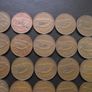 30 Irish 2 pence coins (1971-1996) Image 2
