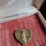 Vintage Gold Tone Variety Club Heart Brooch. Image 3