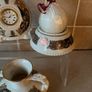 Cre 3 piece set Galway Clock Vase & Candle stand Image 3