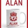Personalised Liverpool Mug with ANY NAME Image 4