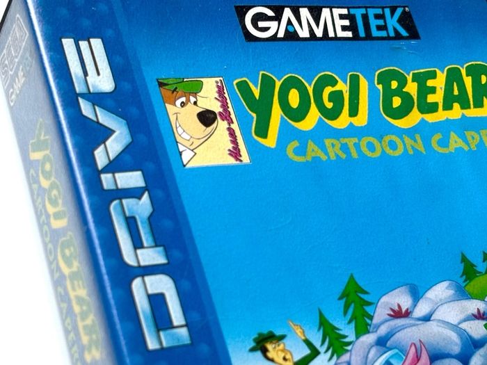 Yogi Bear Cartoon Capers for Sega Mega Drive - Boxed & Minty