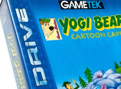 Yogi Bear Cartoon Capers for Sega Mega Drive - Boxed & Minty