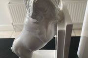 Reduced Pair of 9 inch tall English Bulldog bookends