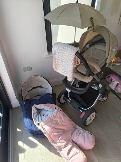 Stokke pram and stroller