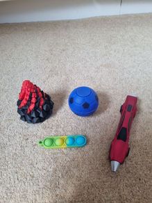 Assorted fidget toys