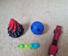 Assorted fidget toys