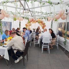 8x4m marquee pop up with sides