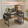 L Shaped Desk with Power Outlets Image 4
