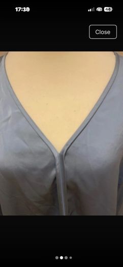 Paul Costello dressy blue top size 20 - NWOT