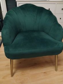velvet chair