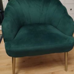 velvet chair