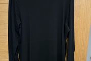 Black turtle neck tops large
