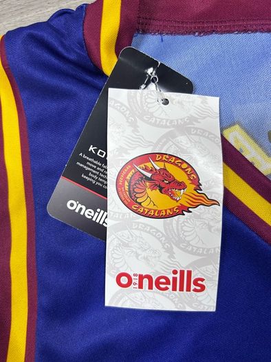 New Oneills Catalan Dragons Basketball Vest Jersey Shirt Mens XL