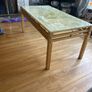 Hollywood Regency green onyx coffee table Image 2