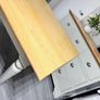 Solid Oak Extending Dining Table, New Image 8