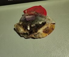 Fluorite chalcopyrite slab
