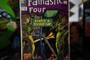 Fantastic Four ! Issue #37 ! 1st Appearance of Anelle - Death of Morrat ! by Stan Lee and Jack Kirby ! Silver Age Comic from 1965 ! by Marvel !